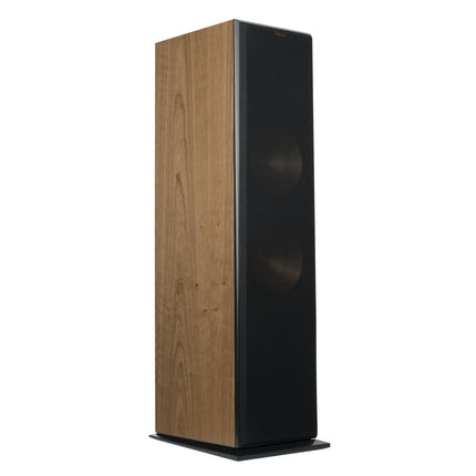 Boxa Klipsch RF-7 III in finisaj Natural Cherry, cu masca de protectie montata