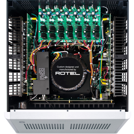 Interiorul Rotel RMB-1587MKII, văzut de sus