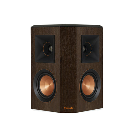 Klipsch RP-402S in finisajul Walnut, nedisponibil in catalogul nostru, pastrat ca referinta de finisaj