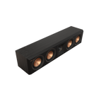 Boxa de canal central Klipsch RP-404C II in finisaj Ebony, fara grila, vazuta din trei sferturi