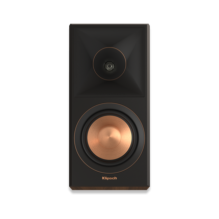 Klipsch RP-500SA II nuc in pozitie verticala, de montaj pe perete, cu tweeterul deasupra wooferului