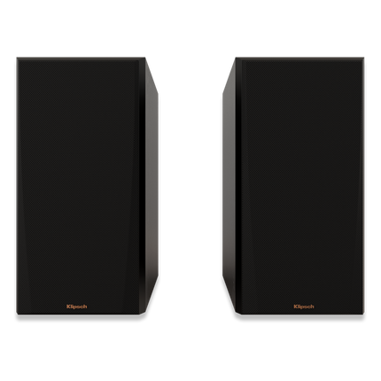 Klipsch RP-600M II Ebony din lateral, cu grilele montate