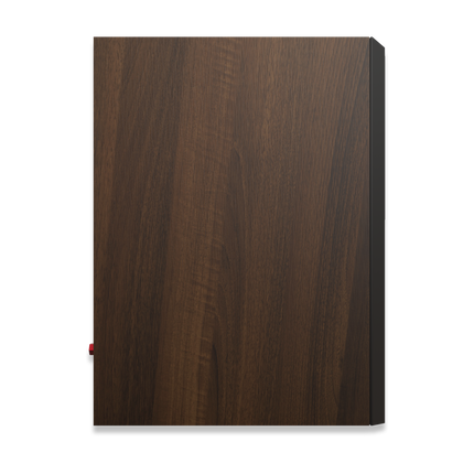 Lateralul boxei Klipsch RP-600M II in finisaj Walnut