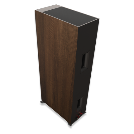 Klipsch RP-8060FA II in finisaj Walnut, vazuta din spate-lateral