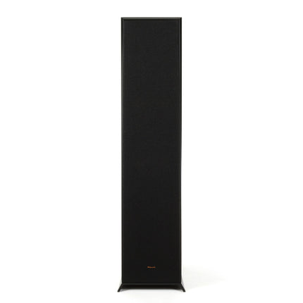 Klipsch RP-8060FA in finisaj Ebony, vedere frontala cu grilele montate