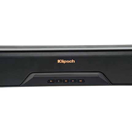Butoanele de pe fata barei Klipsch RSB-6