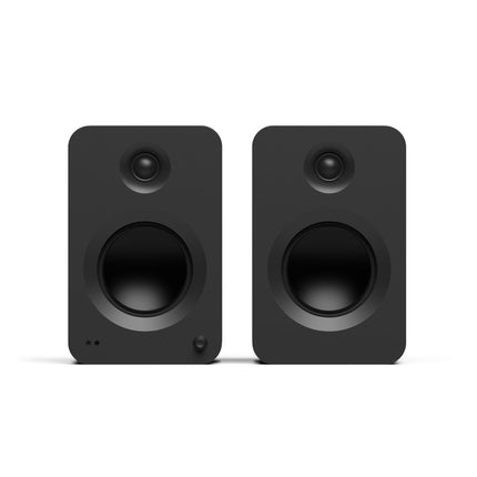 Boxe active Kanto Audio REN negre, perechea văzută din față
