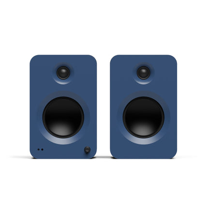 Boxe active Kanto Audio REN albastre, perechea văzută din față
