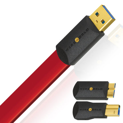 Cablu Wireworld Starlight 8 USB 3.0 (A to B) Flat Cable