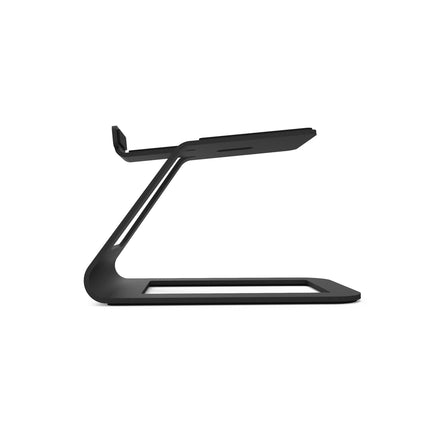 Stand Kanto SE4 negru, văzut din lateral
