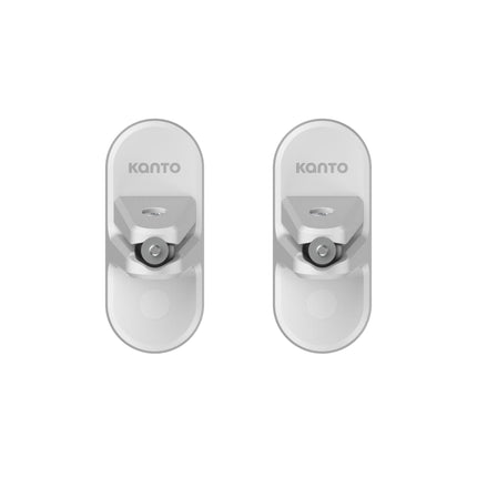 Suporturi Kanto Audio SPW3 albe, văzute din față