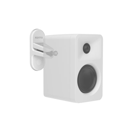 Boxă albă pe suportul de perete Kanto Audio SPW3 alb