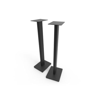 Pereche de stative de podea Kanto Audio ST34 în negru mat, vedere din unghi