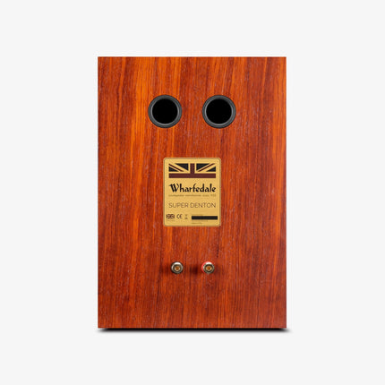 Wharfedale Super Denton — finisaj Mahogany, panou terminale spate