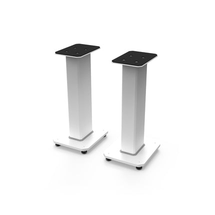 Pereche de stative de podea Kanto Audio SX22 în alb mat, vedere din unghi
