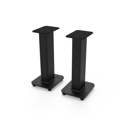 Pereche de stative de podea Kanto Audio SX22 în negru mat, vedere din unghi