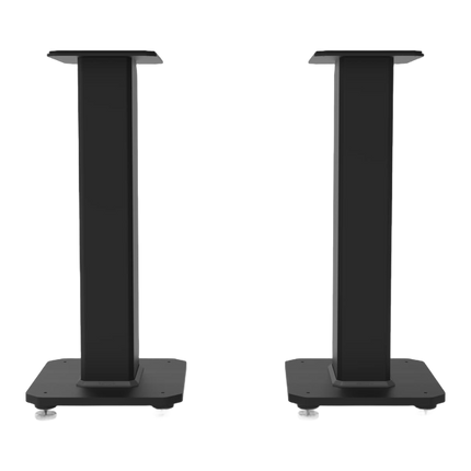 Pereche de stative de podea Kanto Audio SX22 în negru mat, vedere din față
