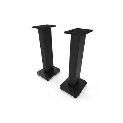 Pereche de stative de podea Kanto Audio SX26 în negru mat, vedere din unghi