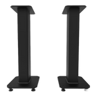 Pereche de stative de podea Kanto Audio SX26 în negru mat, vedere din față
