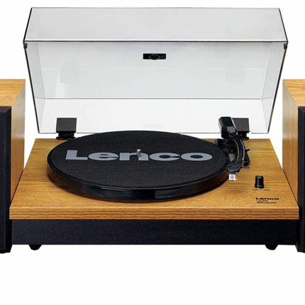 Set Pick-up si Boxe Lenco LS-300 resigilat - Wood