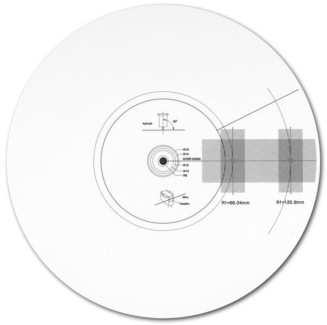 Pro-Ject Strobe it - Sablon pentru verificarea turatiei platanului