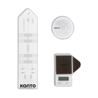 Kitul Kanto Audio TT-AKIT: șablon de aliniere, nivelă cu bulă și cântar pentru ac, decupate pe fundal transparent