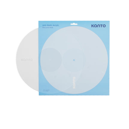 Covoraș Kanto Audio TT-AM lângă ambalajul său original