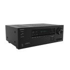 Receiver AV Onkyo TX-SR3100 negru, vazut din trei sferturi fata