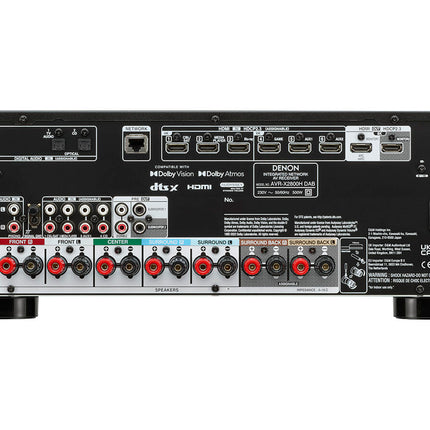 Receiver AV 8K Denon AVR-X2800H DAB