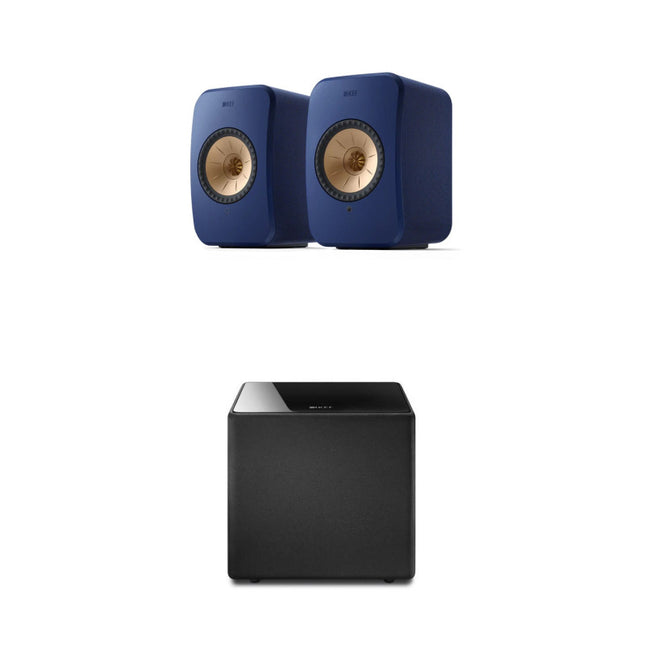 Pachet PROMO boxe KEF LSX II si subwoofer KEF Kube 8b