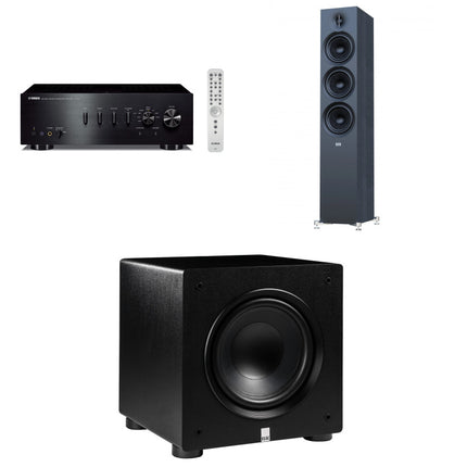 Pachet PROMO Yamaha A-S701 + ELAC Debut 3.0 DF63 + ELAC Varro Premium PS250