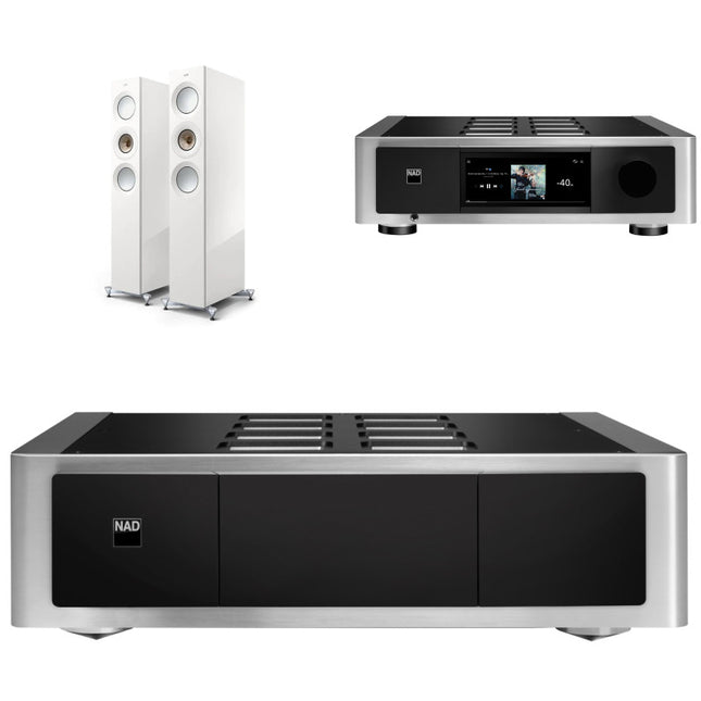 Pachet PROMO KEF Reference 3 Meta + NAD M66 + M23