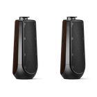 Beolab 50 in Black Anthracite cu panouri Dark Oak — imaginea 1