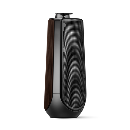 Beolab 50 in Black Anthracite cu panouri Dark Oak — imaginea 3