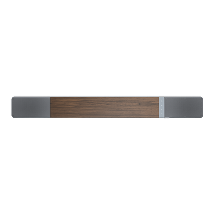 Panoul superior al Klipsch Flexus Core 200 in finisaj nuc