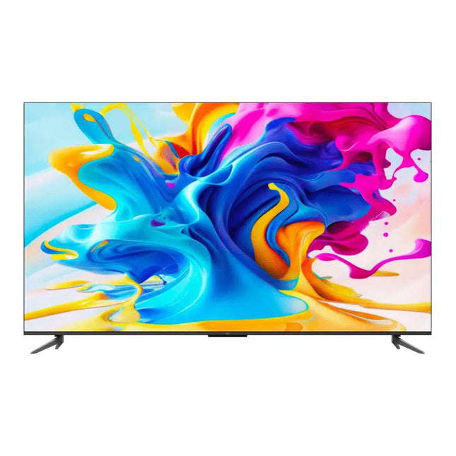 Televizor TCL QLED 43C645, 108 cm, Smart Google TV, 4K Ultra HD, Clasa G