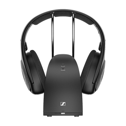 Casti TV Wireless Sennheiser RS 120-W cu transmitator resigilat — imagine principală, fundal transparent