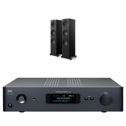 Pachet PROMO KEF Q7 META + NAD C 389