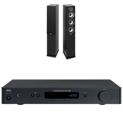 Pachet PROMO ELAC Debut F5.2 + NAD C 328