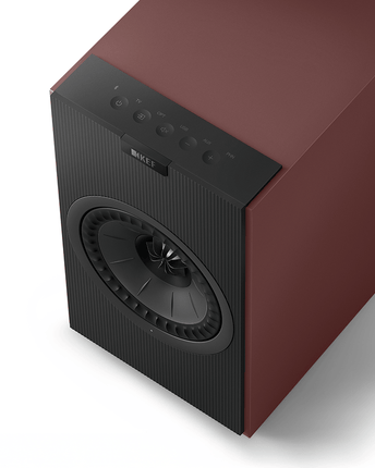 KEF Coda W, finisaj Vintage Burgundy, vedere de sus