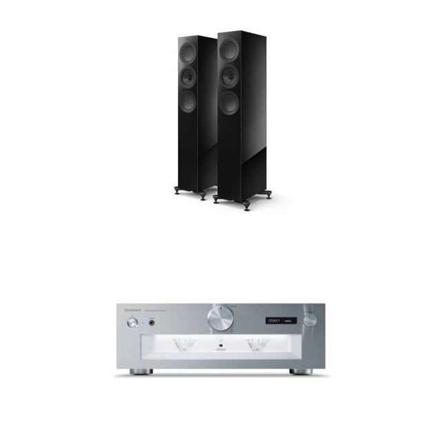 Pachet PROMO KEF R5 Meta + Technics SU-G700M2