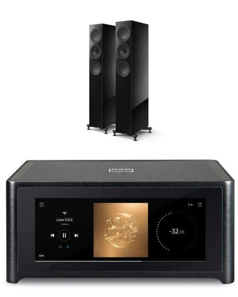 Pachet PROMO KEF R5 Meta + NAD M10 V3