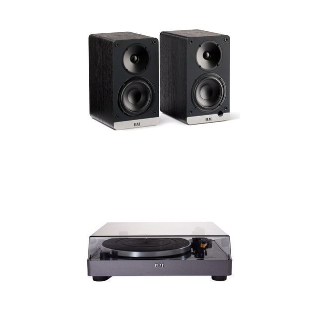 Pachet PROMO ELAC Debut ConneX DCB41 + ELAC Miracord 50