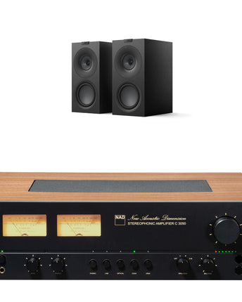 Pachet PROMO KEF Q Concerto Meta + NAD C 3050