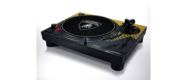 Pick-up Technics SL-1200M7B Lamborghini Special Edition