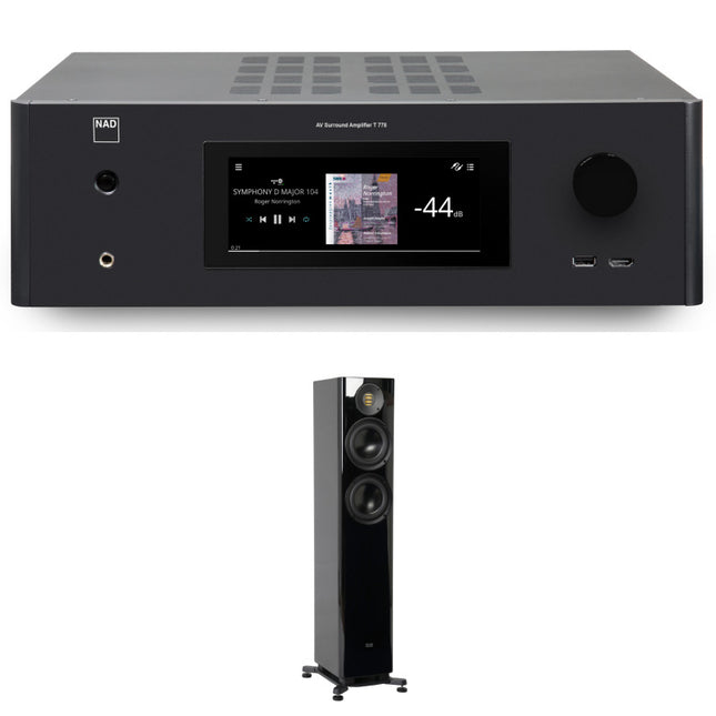 Pachet PROMO NAD T 778 + ELAC Solano FS 287.2