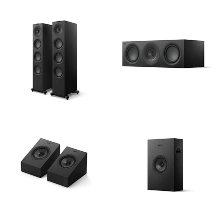 Pachet PROMO KEF Q11 Meta + KEF Q6 Meta + KEF Q4 Meta + KEF Q8 Meta Black