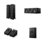 Pachet PROMO KEF Q11 Meta (pereche) + KEF Q6 Meta (bucata) + KEF Q4 Meta (pereche) + KEF Q8 Meta (pereche) Black