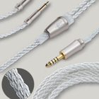 Meze Audio Cablu MONO 3.5 mm SILVER-PLATED (upgrade pentru 109 PRO, LIRIC & 99 Classics) MONO 3.5mm to 4.4mm balanced - 1.2 m resigilat