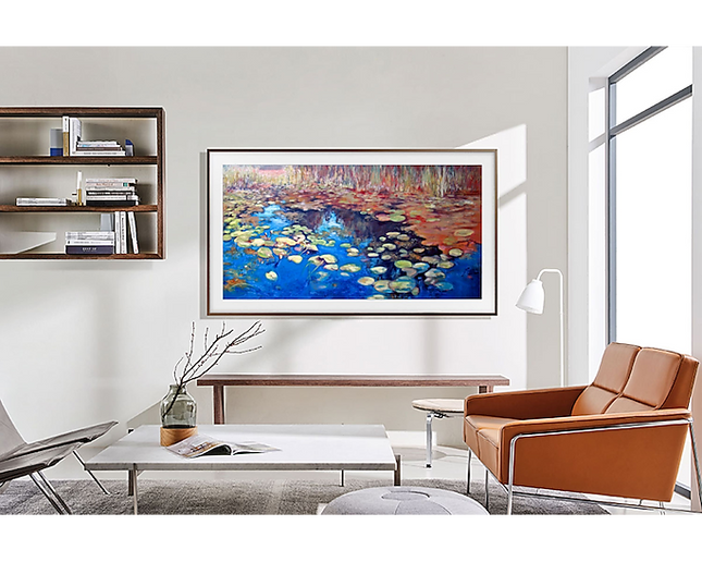 Televizor Samsung Tablou QLED The Frame 55LS03BG, 138 cm, Smart, 4K Ultra HD, Clasa G